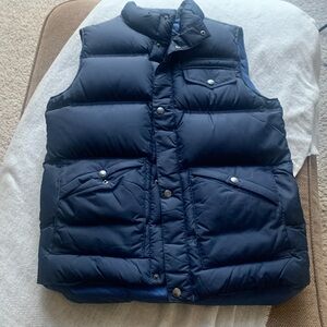 Boys lands end down nylon vest